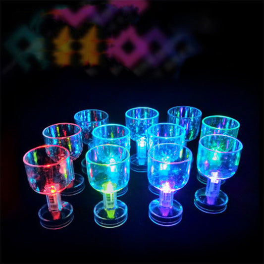 Colorful Switch Shooter Glass Creative Acrylic Water Activated Light Cup Luminous Cup