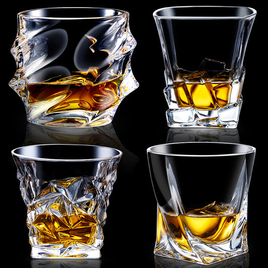 Whiskey Glass Creative Personality Quartet Foreign Wine Glass