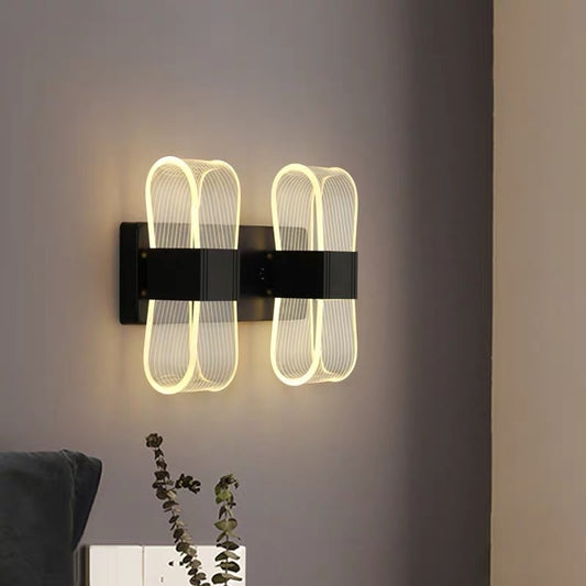 Golden Nordic Style Wall Lamp Lighting Fixture
